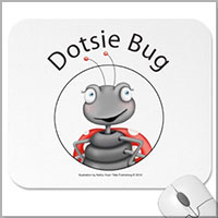 Dotsie Bug mousepad
